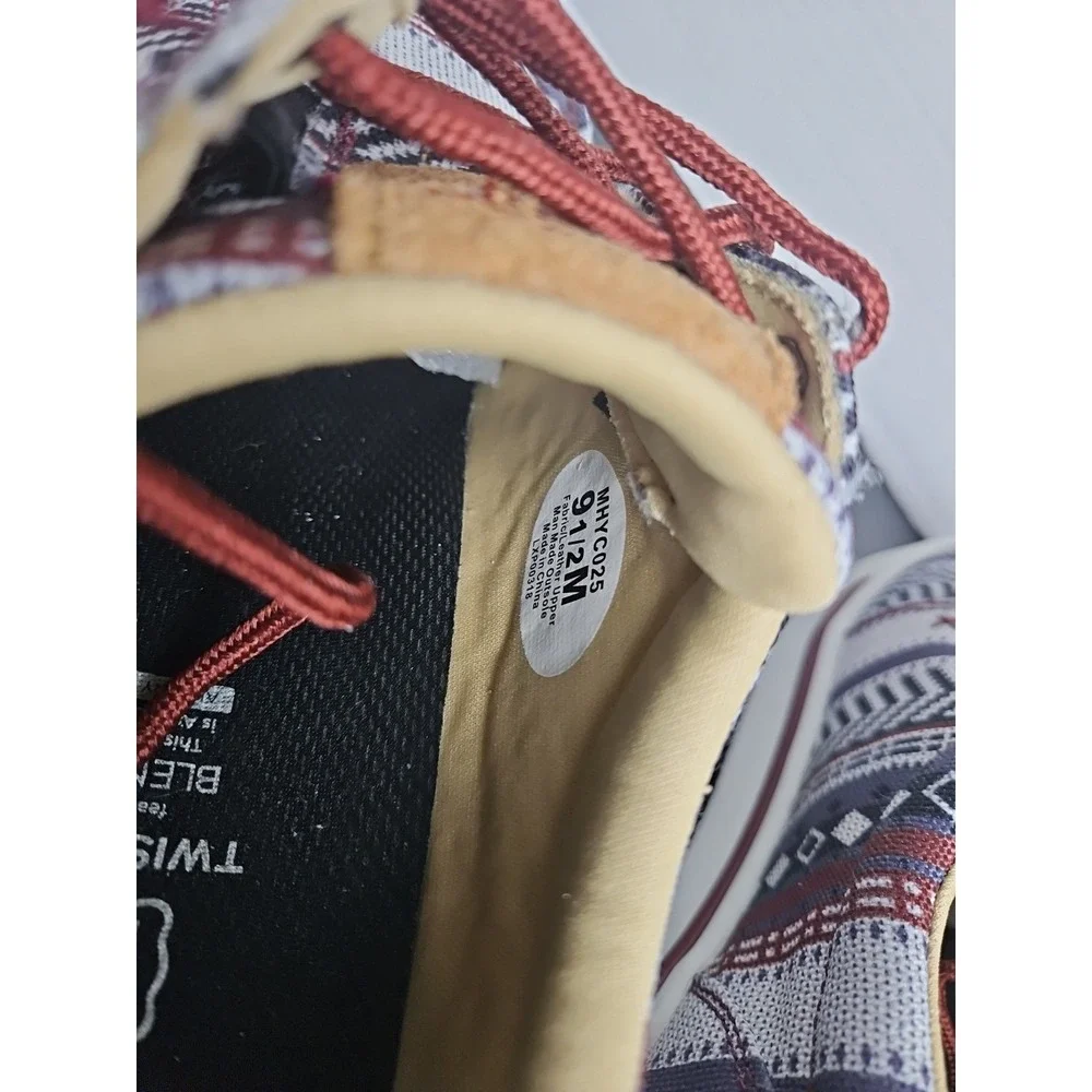 NEW Twisted X Hooey Loper MHYC025 Men Multicolor Lace Up Casual Shoes Size 9.5 M